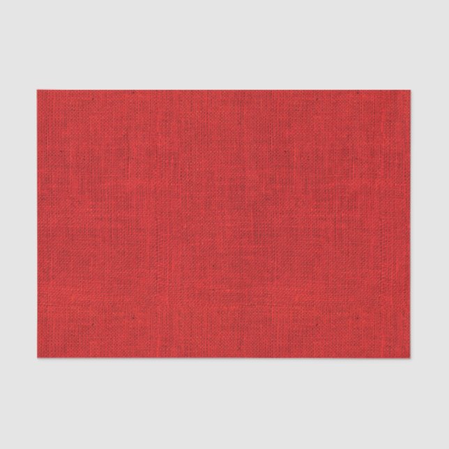 Papel De Seda Textura vermelha de serapilheira (Frente )