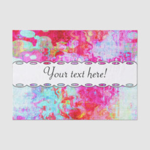 Papel De Seda Textura vermelha rosa