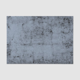 Papel De Seda Textura Vintage Dissociação de Grunge Azul Dusty P
