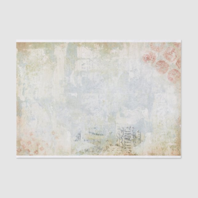 Papel De Seda Textura Vintage Suave (Frente )