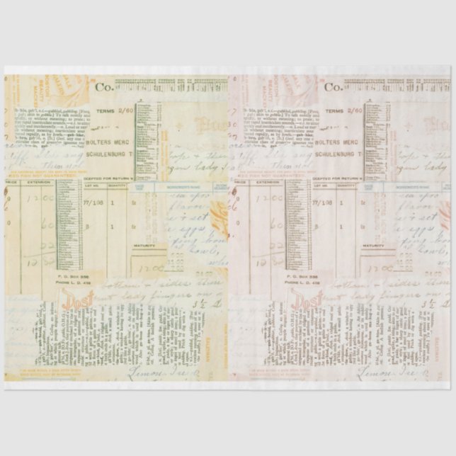 Papel De Seda Textura Vintage Suave (Frente )