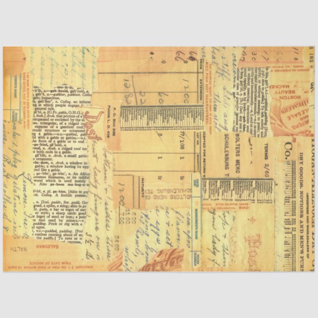 Papel De Seda Textura Vintage Suave (Frente )