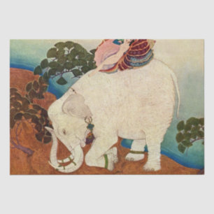 Papel De Seda "The Elephant Pearl" por Edmund Dulac