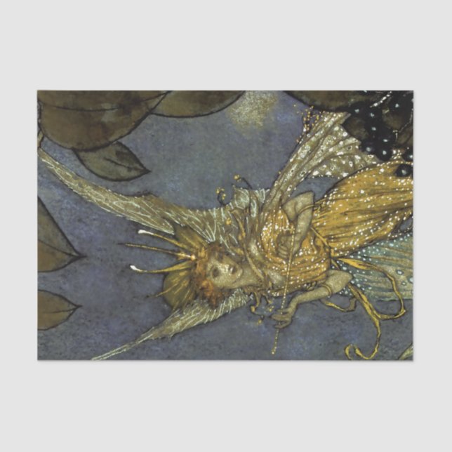 Papel De Seda "The Fairy Queen", de Edmund Dulac