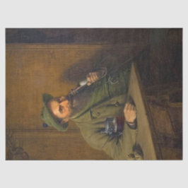 Papel De Seda The Forest Ranger (por Eduard von Grützner)