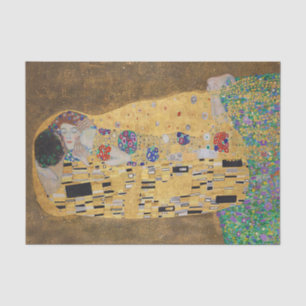 Papel De Seda The Kiss (amantes) Der Kuss de Gustav Klimt