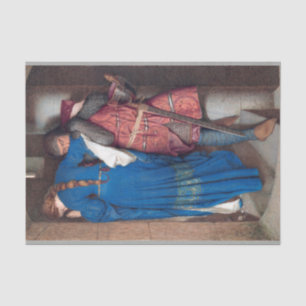 Papel De Seda The Meeting on Turret Stairs (por F.W. Burton)