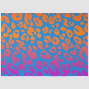 Papel De Seda The Multi-Colored Leopard Series Design 15