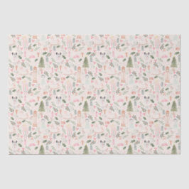 Papel De Seda The nutcracker Christmas holiday Tissue Paper