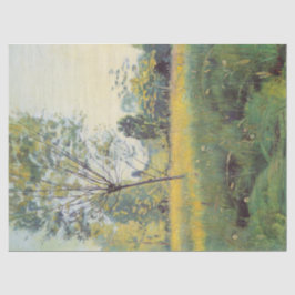 Papel De Seda The Ouro Meadow (por Ferdinand Hodler)