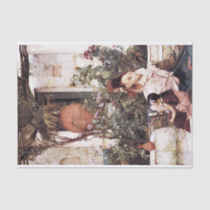 Papel De Seda The Toilet, por John William Waterhouse - 1889