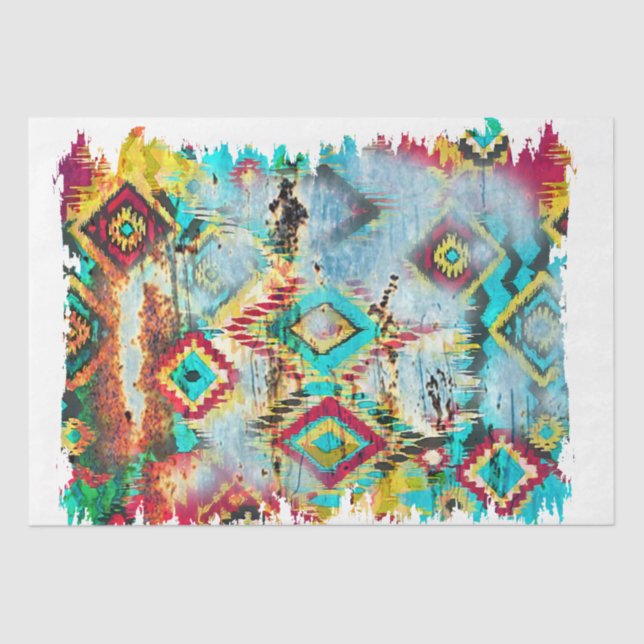 Papel De Seda The Western Series Design 2 (Frente )