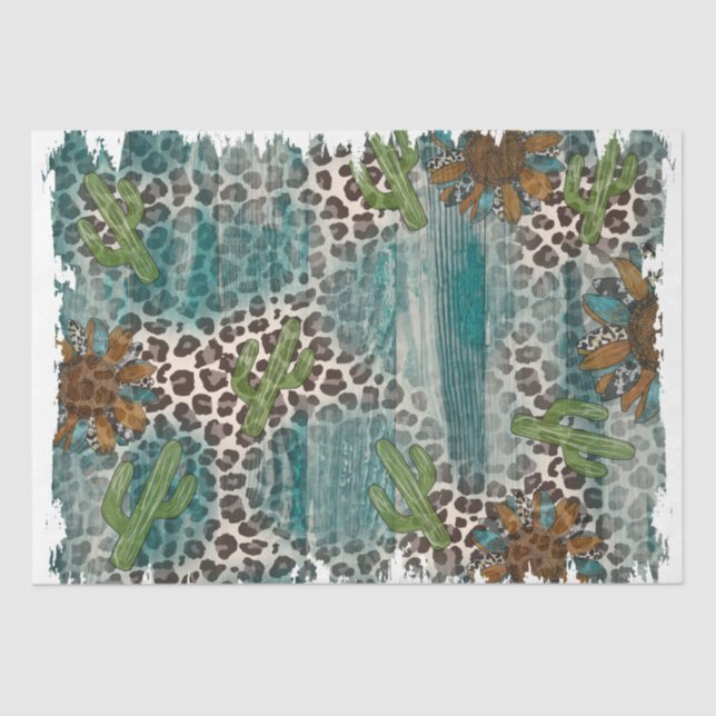 Papel De Seda The Western Series Design 7 (Frente )