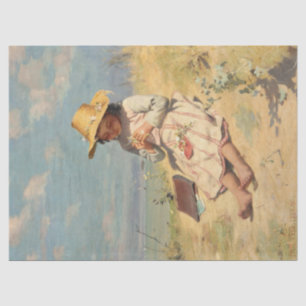 Papel De Seda The Young Botanist (por Paul Peel)