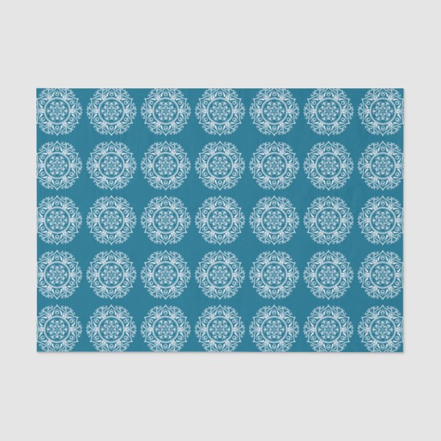 Papel De Seda Tidepool Mandala (Frente )