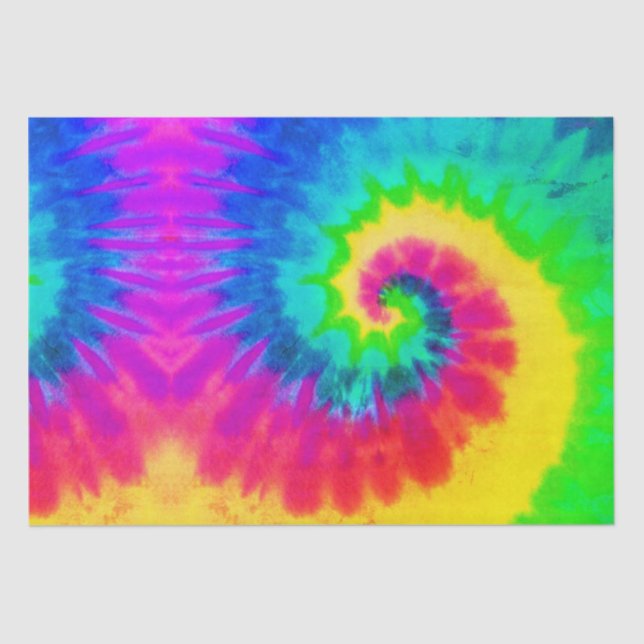 Papel De Seda Tie Dye Tissue Paper - HAMbyWG (Frente )