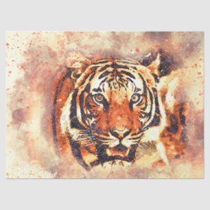 Papel De Seda Tigre Arte ArtísticoDecoupage