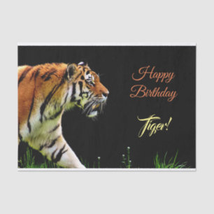 Papel De Seda Tigre de Prowling