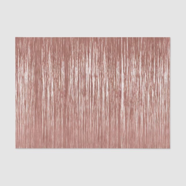 Papel De Seda Tinsel Gelam-Dourado-Rosa Chic Strips Natal (Frente )