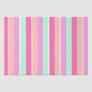 Papel De Seda Tiras de cores doces