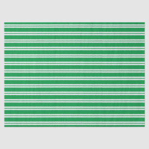 Papel De Seda Tiras Verdes Festivas Lenço de Natal