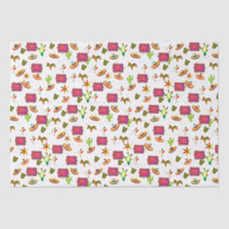 Papel De Seda Tissue Happy Birthday Fiesta paper