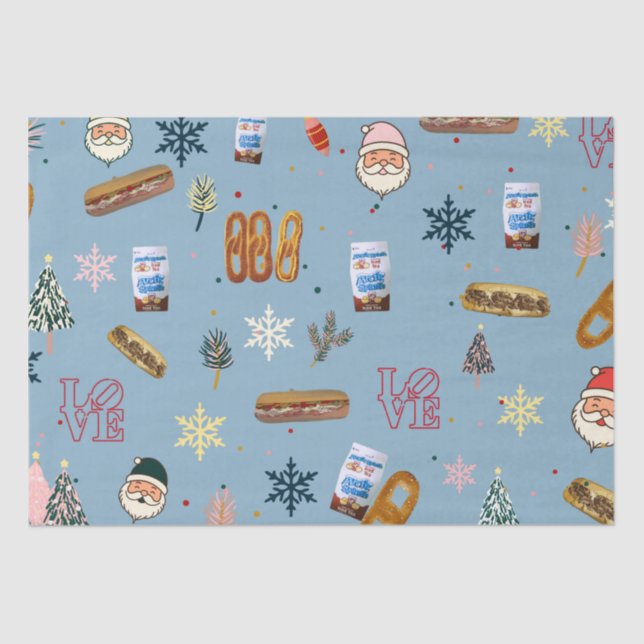 Papel De Seda Tissue Paper-A Philly Christmas Story (Frente )