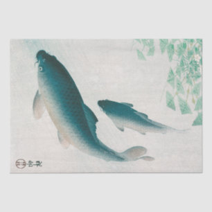 PAPEL DE SEDA TISSUE PAPER : OHARA KOSON : CARP/KOI 1926