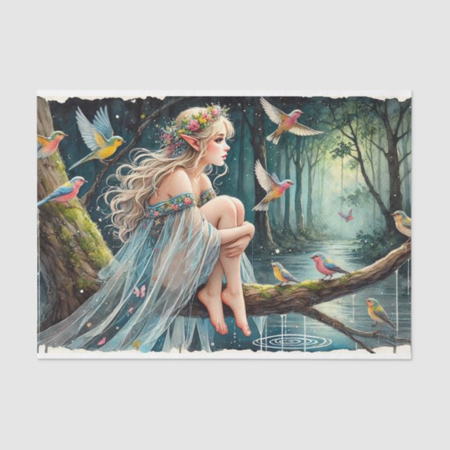 Papel De Seda Tissue Papier (Frente )