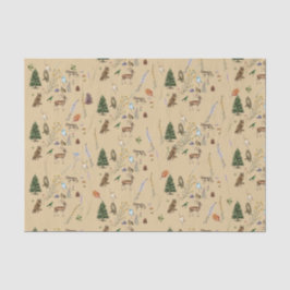 Papel De Seda Todas As Ocasiões Animais Da Floresta