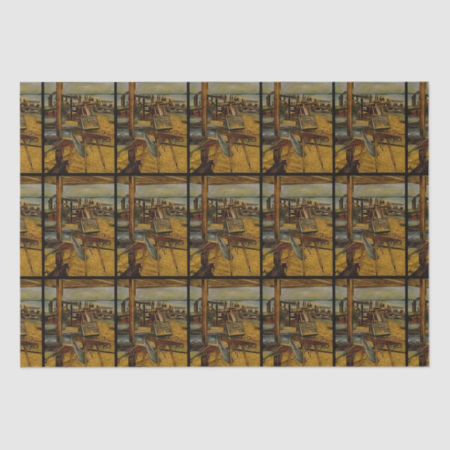 Papel De Seda Todas as pinturas de Excelente começam com um pinc (Frente )