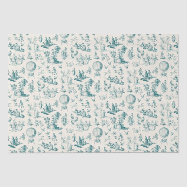 Papel De Seda Toile du jouy (Frente )