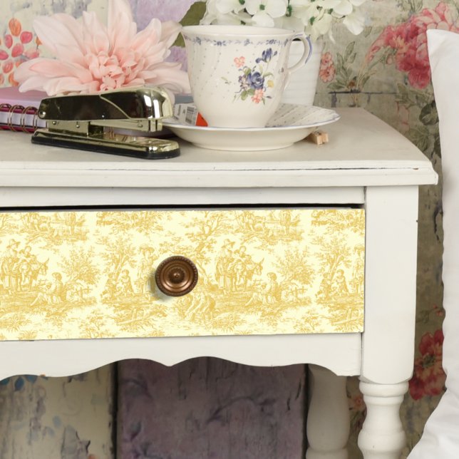 Papel De Seda Tóile floral de jouy (Criador carregado)