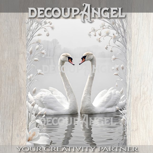 Papel De Seda Tolice Pura em Águas Quitas - Decoupage - (Criador carregado)