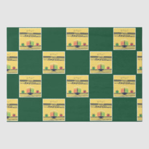 Papel De Seda Tom tom de SlipperyJoe Kwanzaa caloroso tom celebr