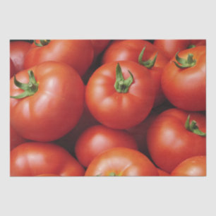 Papel De Seda Tomates Ripes - Vermelho Brilhante, Fresco