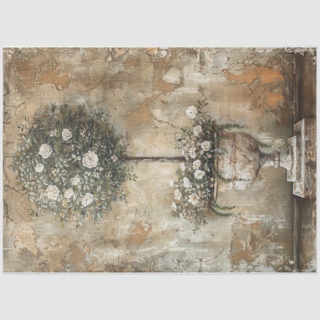 Papel De Seda Topiário (Frente )