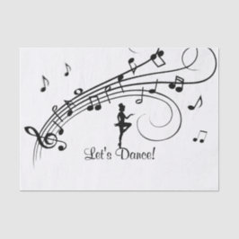 Papel De Seda Toque em Dança Rosa