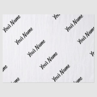 Papel De Seda Torne o seu nome personalizado Personalizado Encap