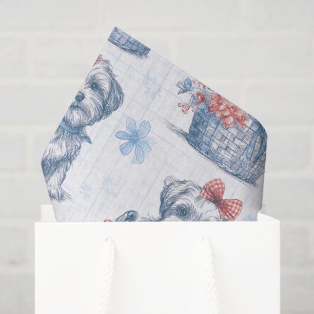 Papel De Seda Toto, Mágico de Oz (Sacola de presentes)