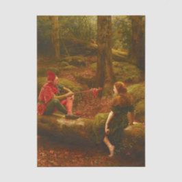 Papel De Seda Touchstone e Audrey (Na Floresta de Arden)