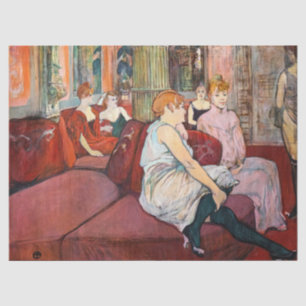 Papel De Seda Toulouse-Lautrec - No Salão, Rue des Moulins