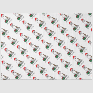 Papel De Seda Touro para Papais noeis de Natal (lt brindle white
