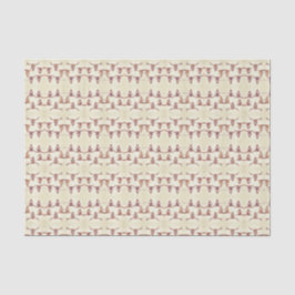 Papel De Seda Touro Skulls Castanho Beige País Dissociação Rústi