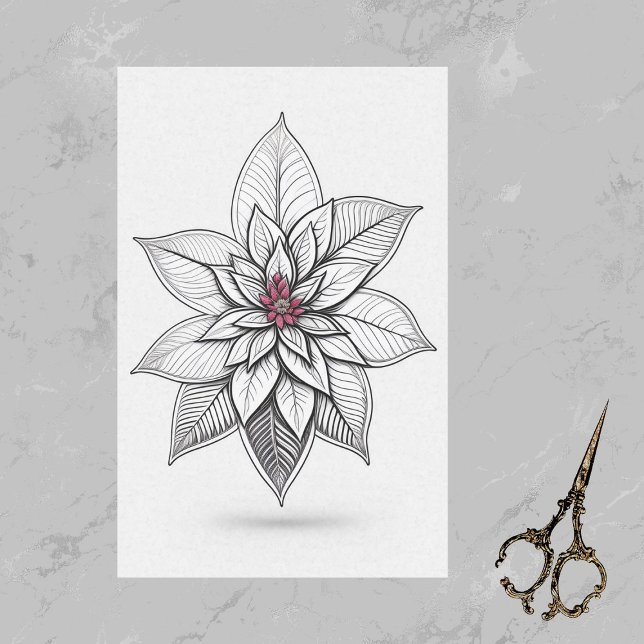 Papel De Seda Trabalho de arte de Desenho da Linha Vermelha de N (Criador carregado)