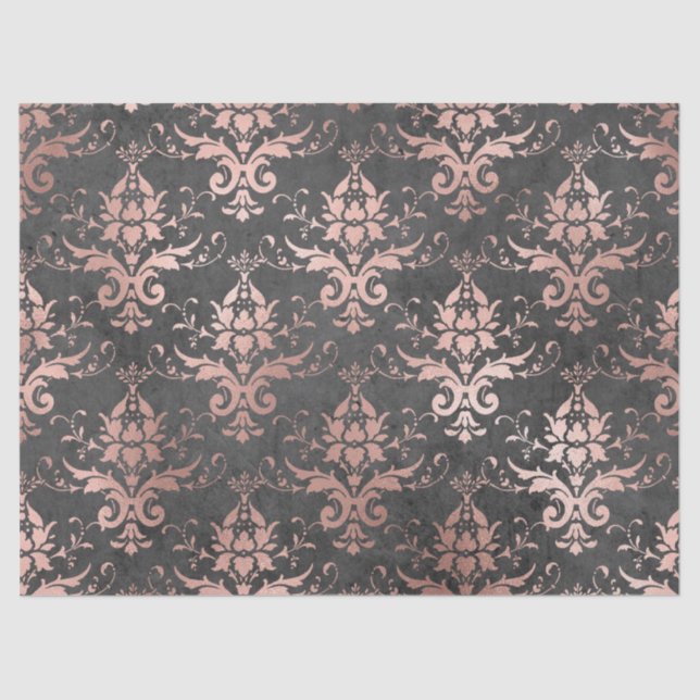 Papel De Seda Trabalho de Rolagem Rosa na Desvinculação de Carvã (Frente )