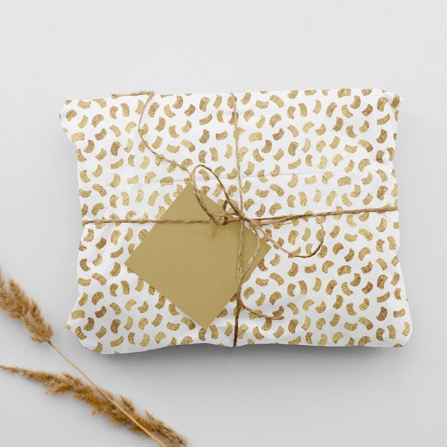 Papel De Seda Traços de pintura de Ouro divertida (Criador carregado)