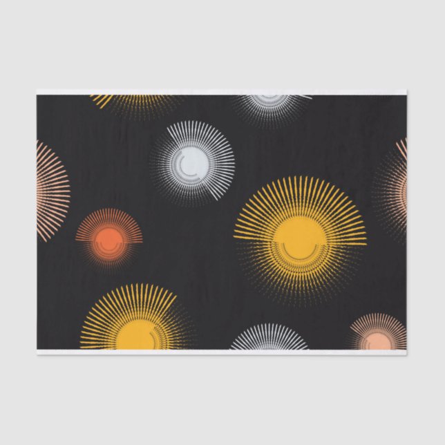 Papel De Seda Traços modernos, Legal, únicos, de tendências, de  (Frente )