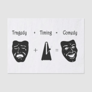 Papel De Seda Tragédia + Timing Igual ao Teatro de Comédia
