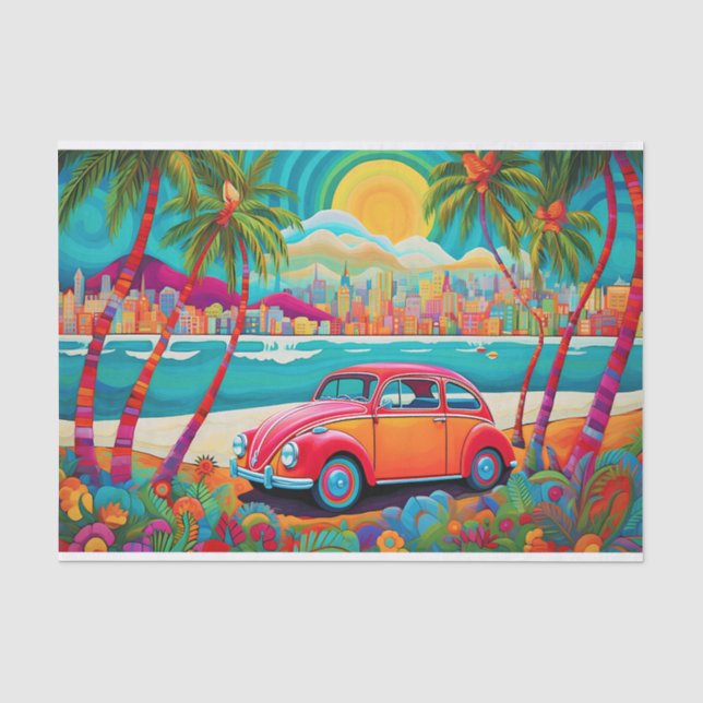 Papel De Seda Traje de Verão (Frente )